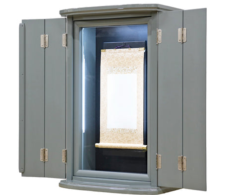 Made to order SGI Buddhist altar "Original Koku-Zushi 007" Urban Khaki color Tokusou Honzon